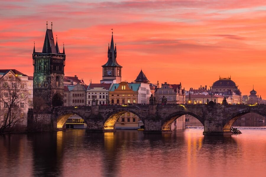 1000 years of history! Evening walking foodie tour - John Lennon Wall and Charles Bridge: iconic sights without losing the food focus