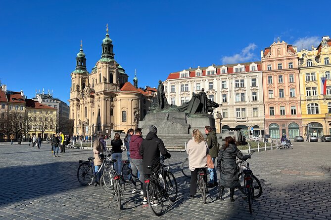 3-hour Complete Prague Bike Tour - Obecní dům, Powder Tower, and the Ghost of Old City Walls
