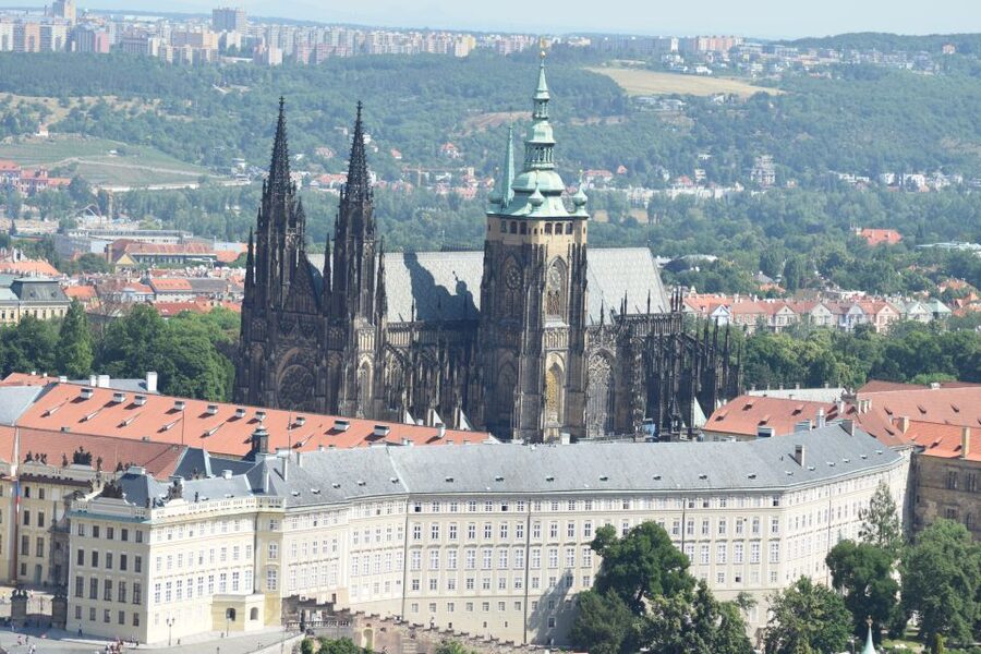 3-Hour Prague Castle & Interiors Tour - St. George’s Basilica: smaller scale, strong meaning