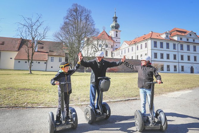3h Small-Group Segway Tour & Free Taxi Transport ️with PragueWay - Stop 4: Břevnov Monastery, Benedikt beer, and the garden you can actually feel