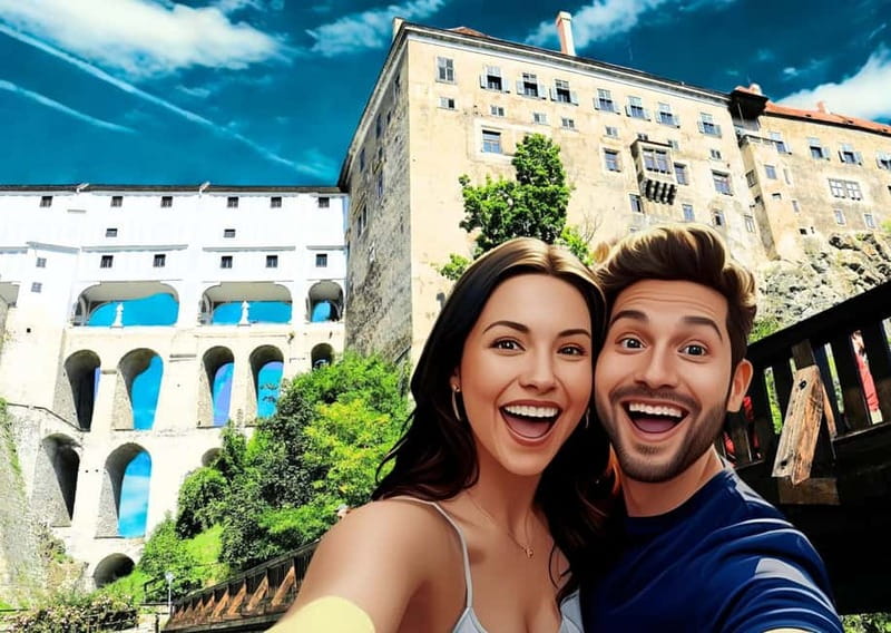 5h All-in SUMMER Tour River Cruise, Castle, Lunch & Treats☀️ - Sweet summer break: trdelník or ice cream before the castle shift
