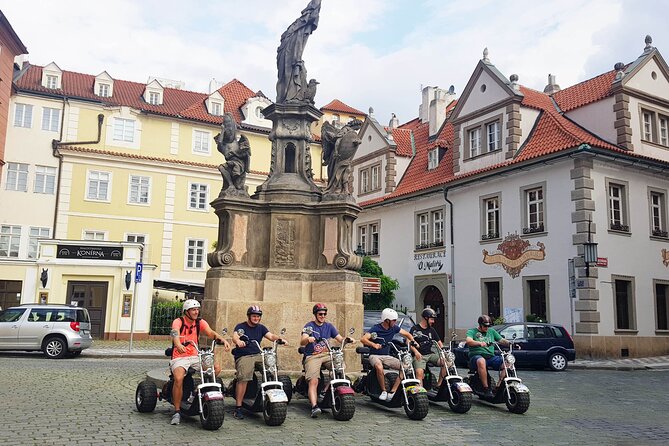Amazing !!! Electric Trike Tour of Prague, live guide included - The postcard hits: Kafka statue stops, Rudolfinum views, and the Vltava perspective
