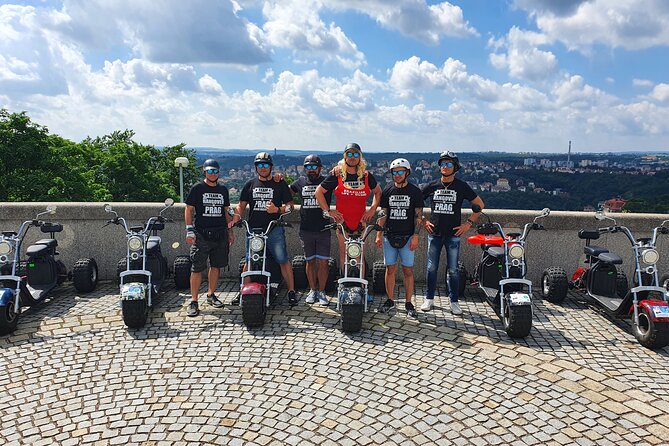 Amazing !!! Electric Trike Tour of Prague, live guide included - Winter markets and seasonal photo stops: Kampa, Wenceslas Square, and Christmas Market areas