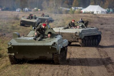 BMP tank driving experience Prague