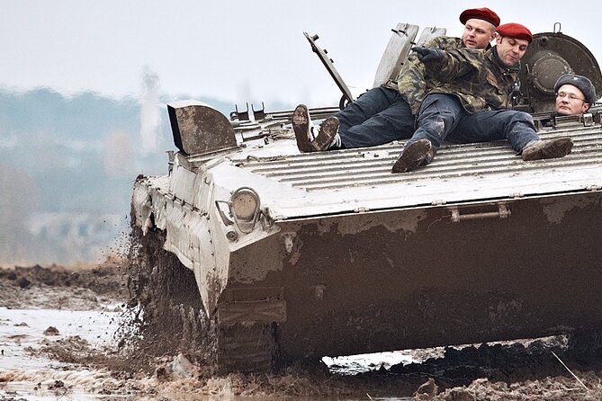 BMP tank driving experience Prague - The rest of the day, facility tour and your tank drivers diploma