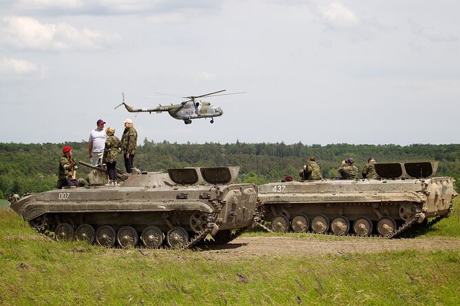 BMP tank driving experience Prague - Price and value: $299.99 per person, and the private-vehicle add-on