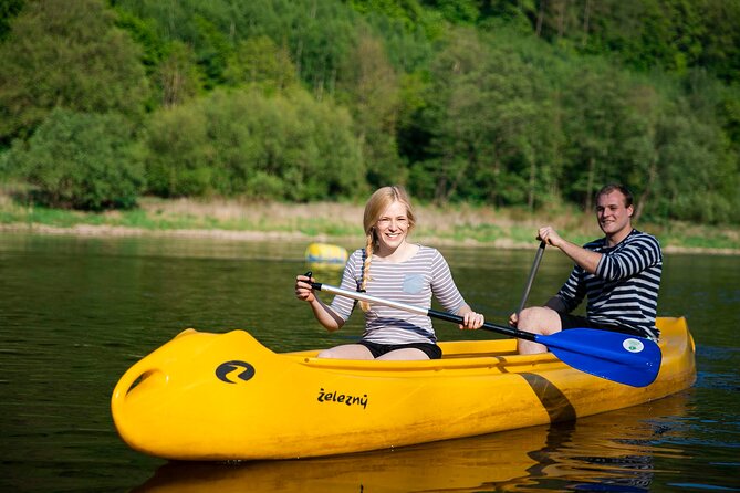 Canoeing on the Elbe river + Bike rental from Děčín to Bad Schandau - What the equipment logistics mean for your stress level