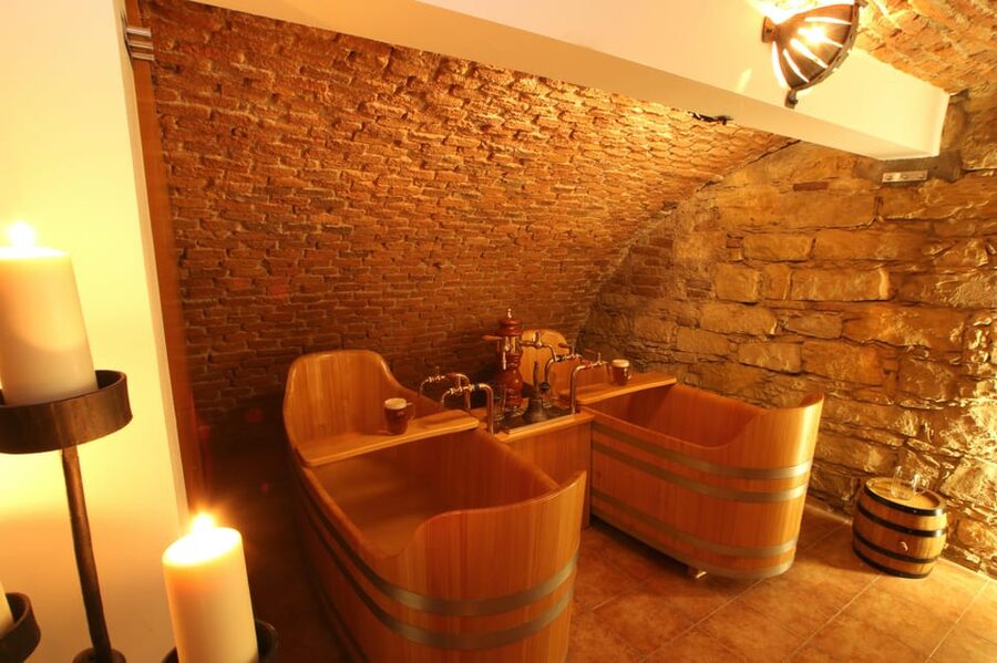 Caroline Bernard Beer Spa Prague with Beer & Massage Option - Beer Bath Meets Hotel Spa Caroline, Prague Style