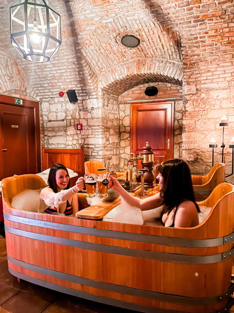 Caroline Bernard Beer Spa Prague with Beer & Massage Option - The Massage Option: 20 Minutes That Actually Targets Stress