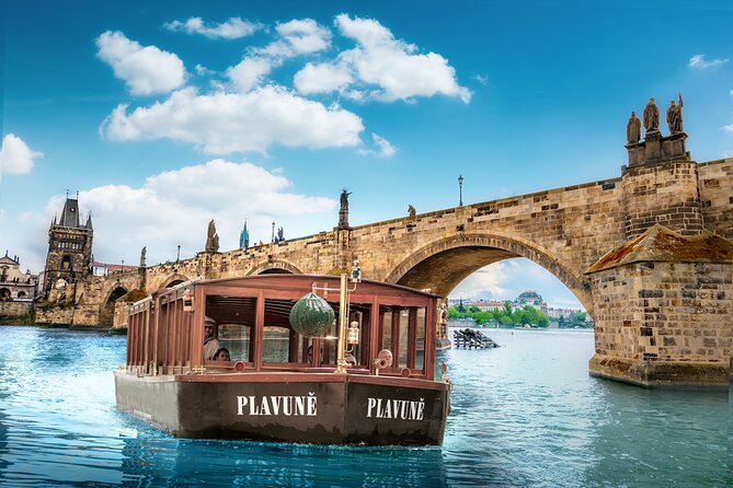 Charles Bridge: River Boat Cruise & Guided Tour ️with PragueWay - Lesser Town, Lennon Wall, Kampa, and the Prague Castle View on Foot