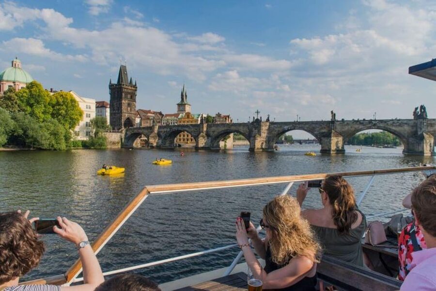 City Sightseeing Prague HOHO Bus, Castle Tour + River Cruise - The 55-Minute Vltava Cruise: A Break From Walking With Better City Angles