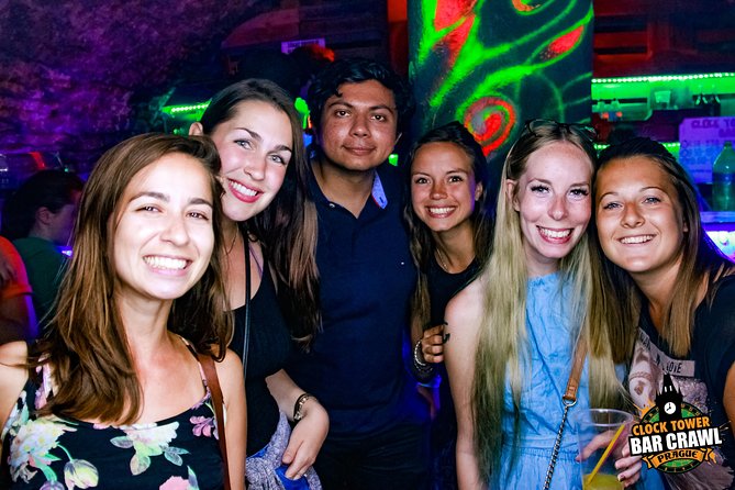 Clock Tower Bar Crawl ending at Prague's BIGGEST rooftop CLUB - Prague Clock Tower Bar Crawl, the Hangover House start, and why it works