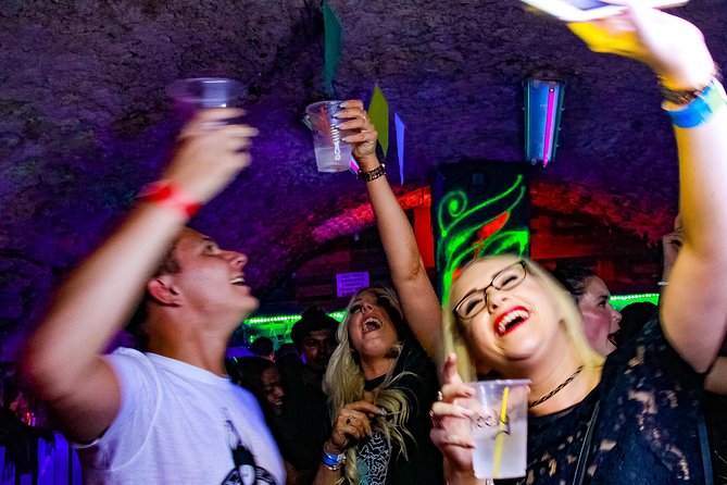 Clock Tower Bar Crawl ending at Prague's BIGGEST rooftop CLUB - The middle of the night, 2 to 3 local stops and welcome shots