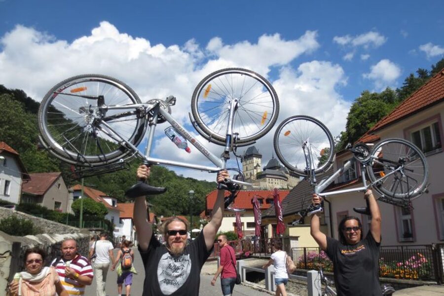 Countryside Bike Tour From Prague To Karlstejn Castle - Fitness reality check: 35 km is easy for some, a push for others