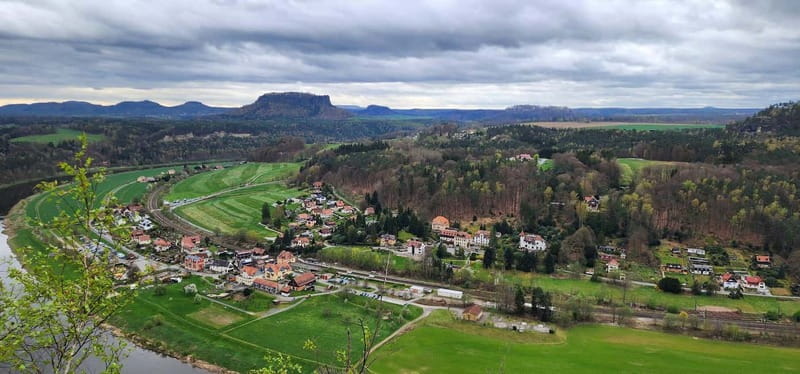Day trip from Prague to Bohemian and Saxon Switzerland - Falcon’s Nest: included entry and a stronger view perspective