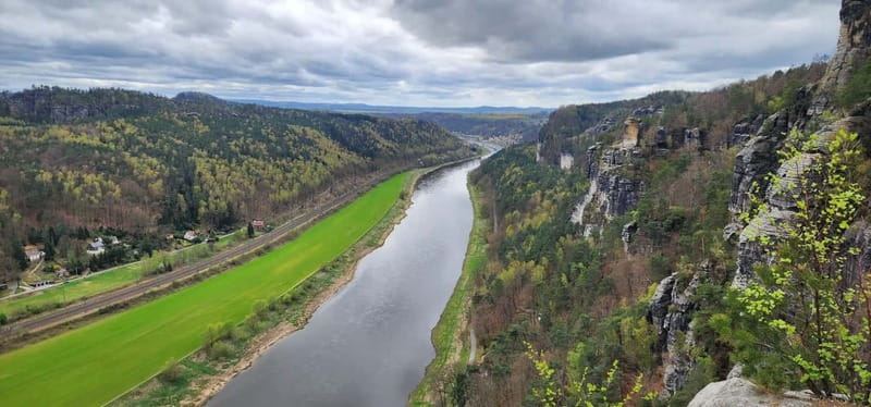 Day trip from Prague to Bohemian and Saxon Switzerland - The boat cruise through Edmond’s or Wild Gorge, plus the Nov 5 switch