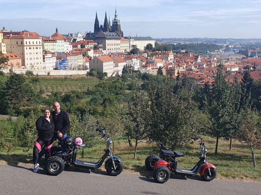 Electric Trike Sunset Prague Tour - Wenceslas Square to Powder Tower, seeing Prague’s pulse quickly