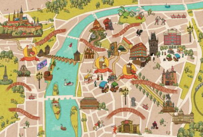 Explore Prague with our chimney cake Prague trail!