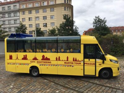 From Old Town: 2-Hour Prague Bus Tour with Top Sights
