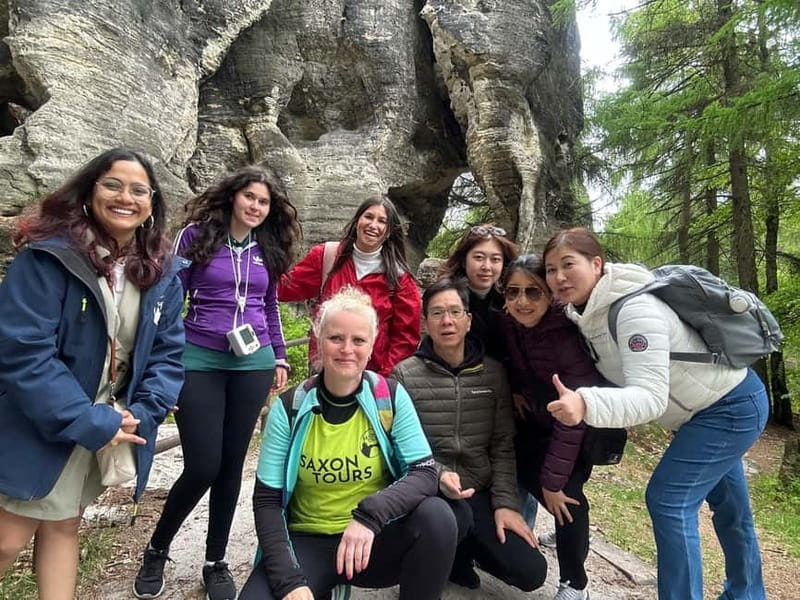 From Prague: Bohemian & Saxon Switzerland All Inclusive Tour - Pravčická Brána: hiking to Europe’s biggest sandstone arch