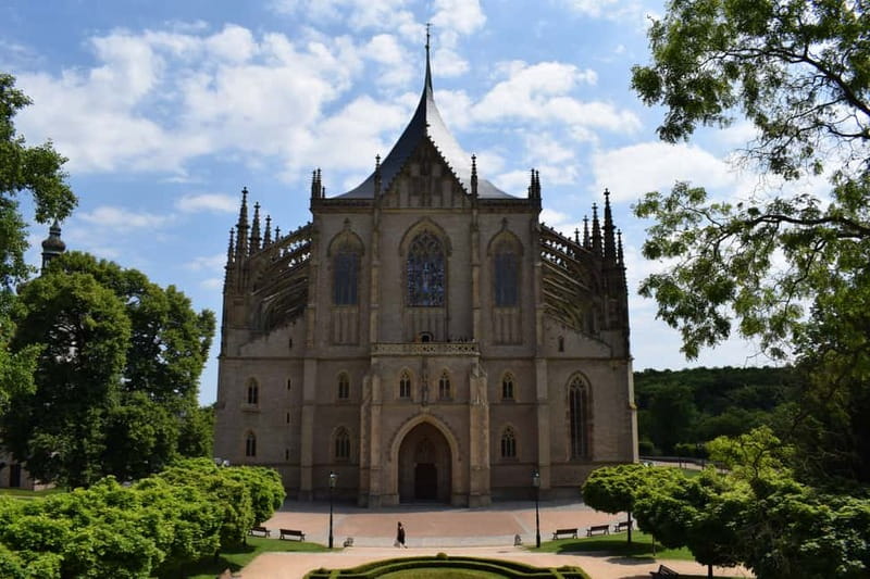From Prague: Half-Day Coach Tour to Kutná Hora - St. Barbara’s Church: why miners built something so big