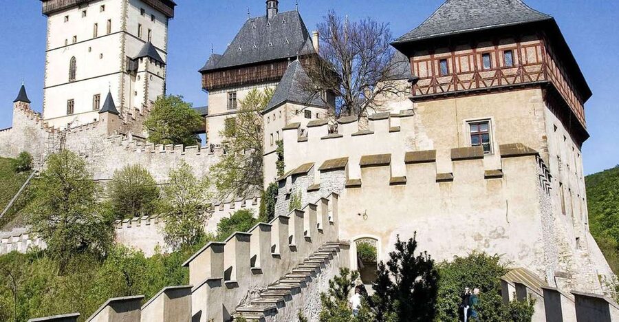 From Prague: Half-Day Karlstejn Castle Tour - Inside Karlštejn’s Gothic interiors: what the guided visit focuses on