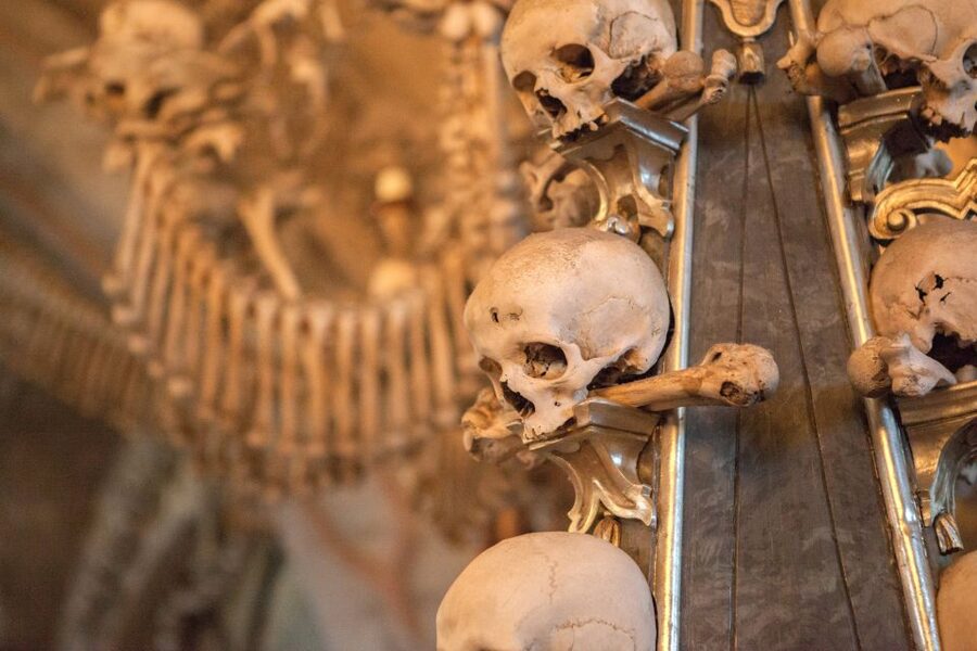 From Prague: Kutna Hora UNESCO Site Tour with Bone Chapel - St. Barbara’s Church: Gothic drama with a real ticketed visit