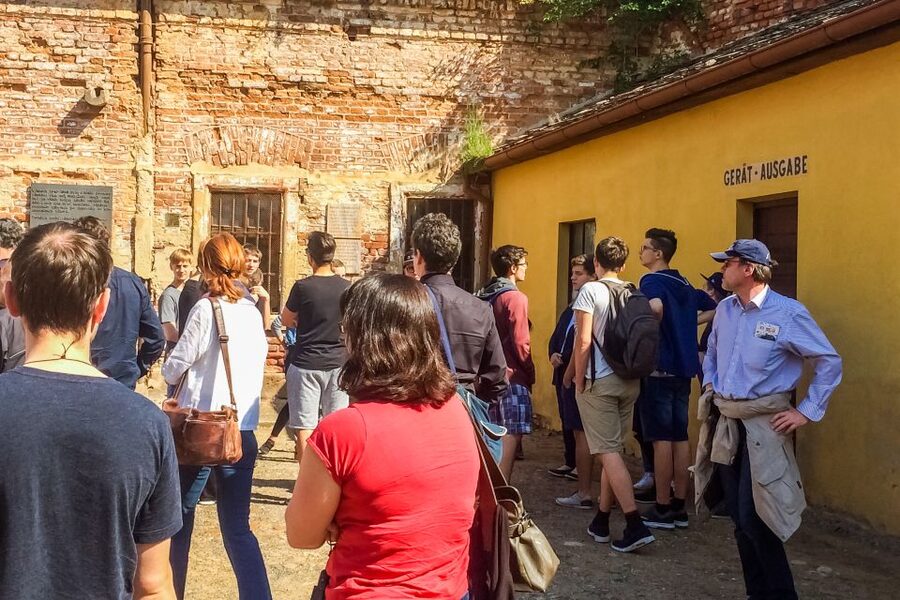 From Prague: Tour of Terezin Concentration Camp - The cemetery and crematorium stop, plus a key Saturday note