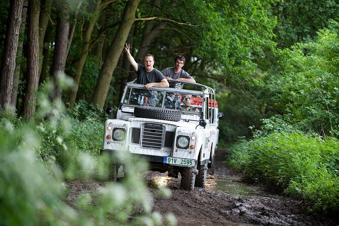 Full-day Land Rover driving off-road experience Prague - What to Wear: Optional Clothing Rental, Mud Strategy, and Comfort