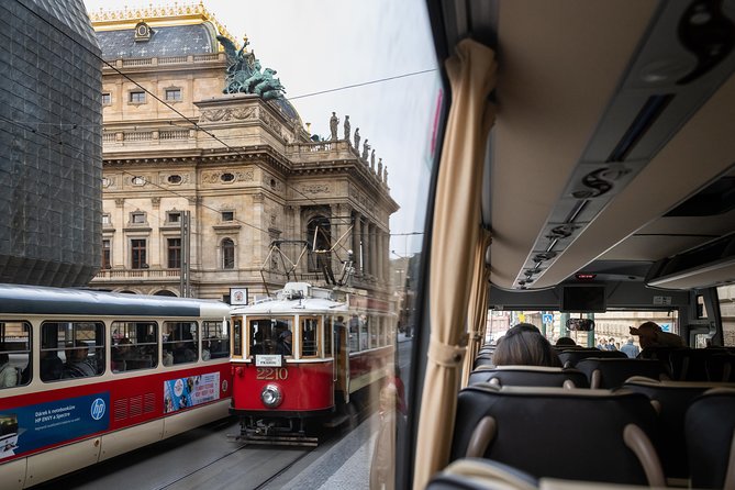Full-Day Prague Tour with Prague Castle, Lunch and Vltava Cruise - The Coach Panoramic Tour: Wenceslas Square and Theater Views