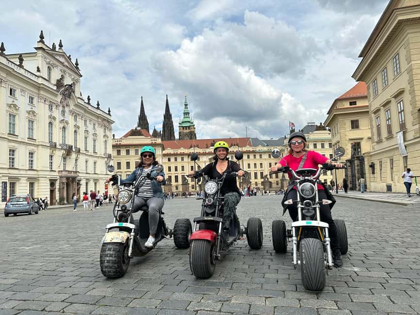 Heart of Prague tour on Tricycle electric scooter - Why this Heart of Prague trike ride feels different from a walking tour