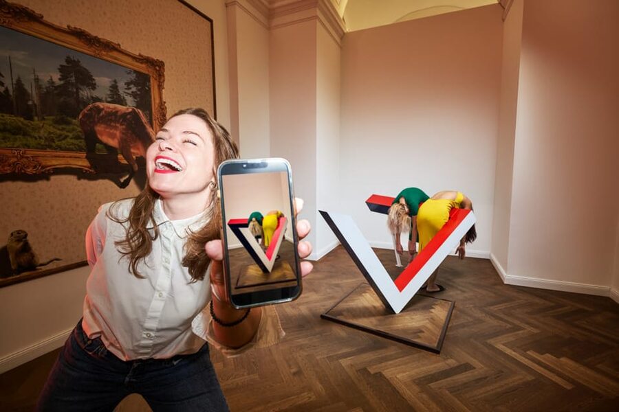 IAM Illusion Art Museum Entry Ticket - Optical reliefs and distorted 3D paintings: Ivana Štenclová to Jan Jírovec