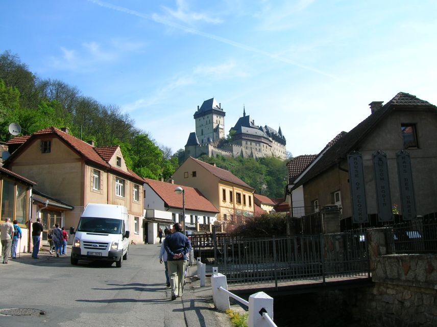 Karlstejn Castle & Crystal Manufactory - Private Tour - Inside Karlstejn: Imperial Palace rooms and the Marian Tower views