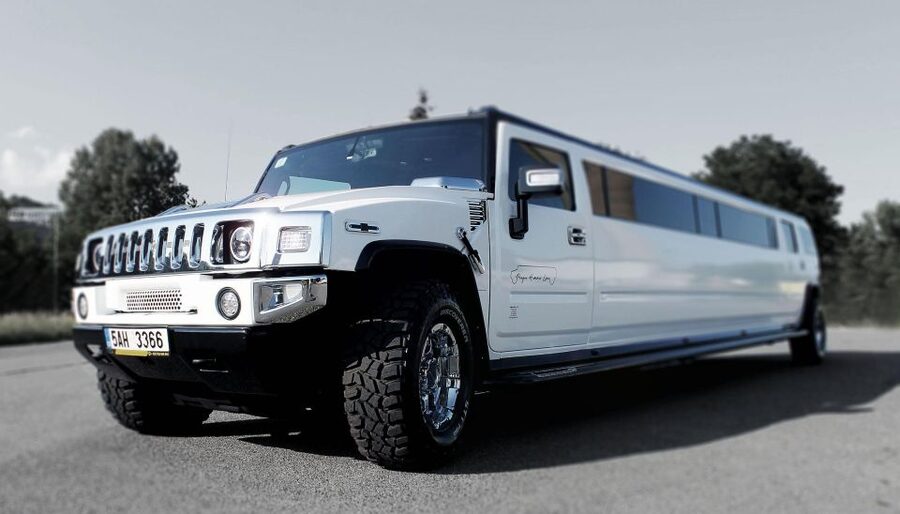 Long Hummer or Cadillac Limousine Party Ride - Long Hummer or Cadillac Party Ride: Prague in a Stretch Vehicle