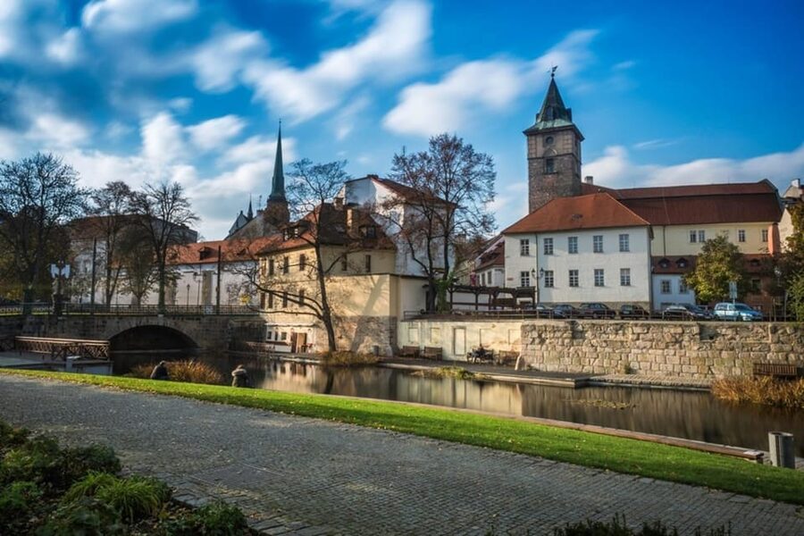 Pilsen: Old Town Guided Walking Tour - St. Bartholomew’s Cathedral: the interior stop that sets the tone