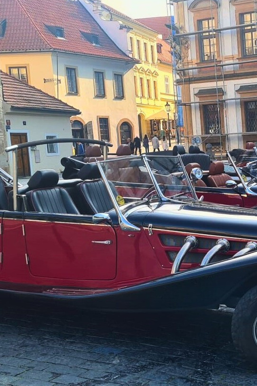 Prague: 120min Private Tour in Vintage Car, up to 6people! - Dancing House, Lennon Wall, and the modern Prague you might miss