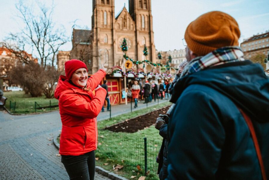 Prague: 2-3h Magical Christmas Markets Tour with Inclusions - Old Town Square: A Short Stop With Big Atmosphere