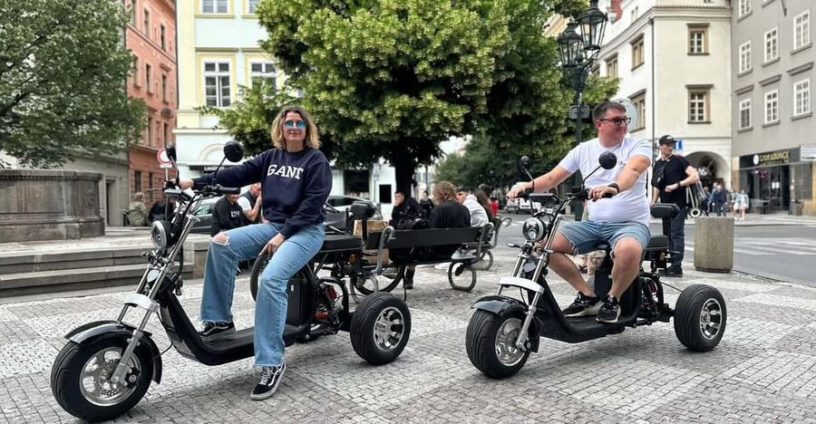 Prague: 2 hours FUN TRIKE tour in Prague with guide - Key highlights worth getting excited about