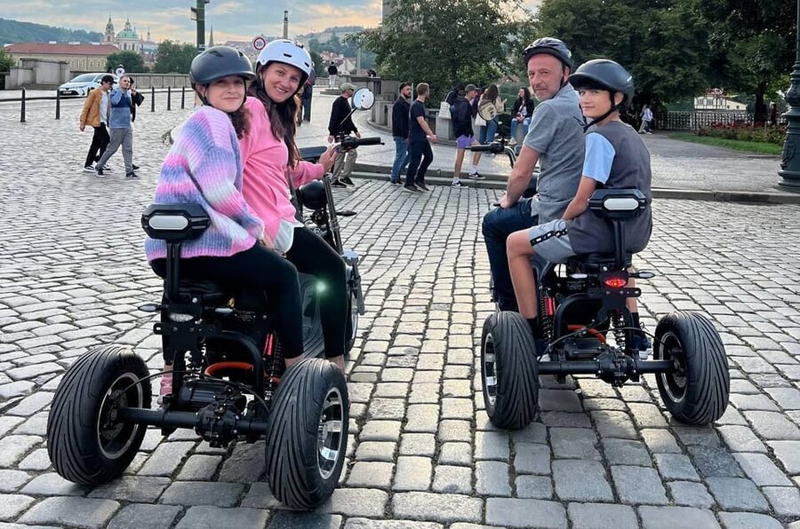Prague: 2 hours FUN TRIKE tour in Prague with guide - Riding through historic streets to a local-beloved park viewpoint