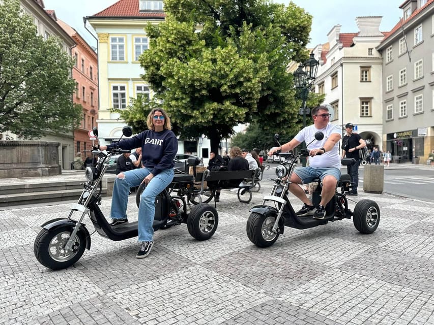 Prague: 2 hours FUN TRIKE tour in Prague with guide - Safety rules you should read before you show up