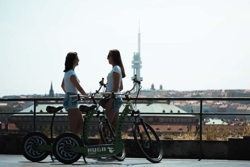 Prague: 3-Hour E-Scooter Tour in German - Strahov Monastery, Petrin Tower, and Kampa Island From a New Angle