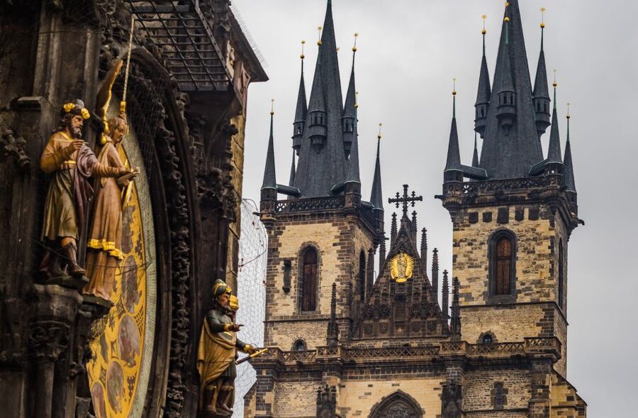 Prague: 3-Hour Walking Tour of Old Town & Prague Castle - Charles Bridge: statues, myths, and the bridge secrets you will actually notice