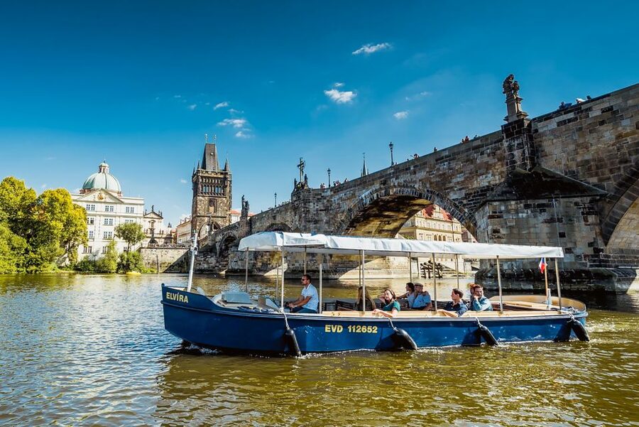 Prague: 45-Minute Sightseeing Cruise to Devil's Channel - The Vltava River portion: Castle and Charles Bridge in one smooth sweep