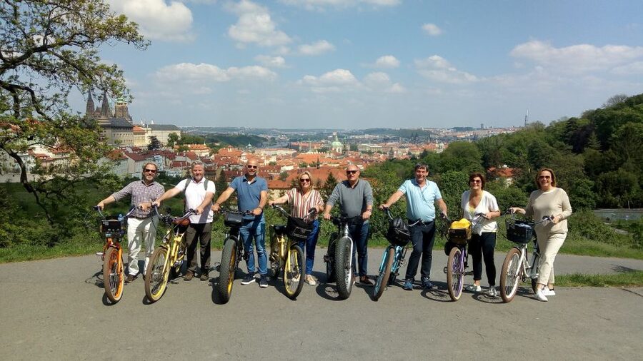 Prague: 7 Best Viewpoints of Prague E-Bike Tour - Prague Castle: a short guided touchpoint that keeps momentum