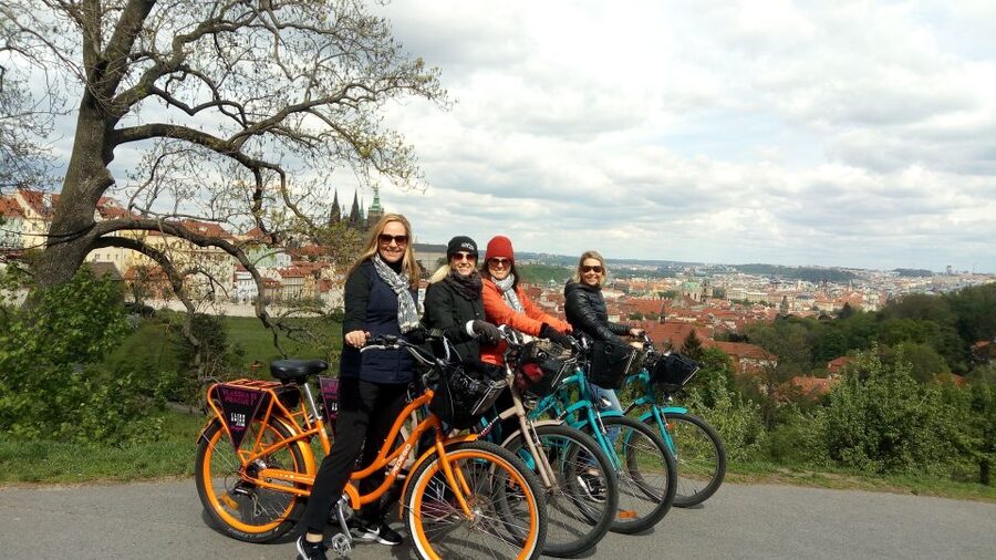Prague: 7 Best Viewpoints of Prague E-Bike Tour - Letná Park for the big city outlook