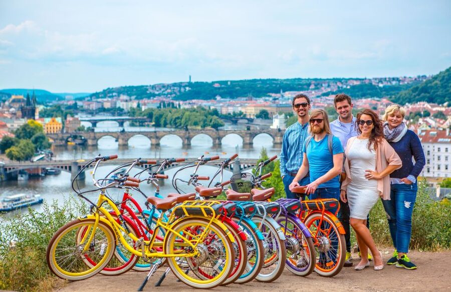 Prague: 7 Best Viewpoints of Prague E-Bike Tour - How the e-bike changes the whole experience