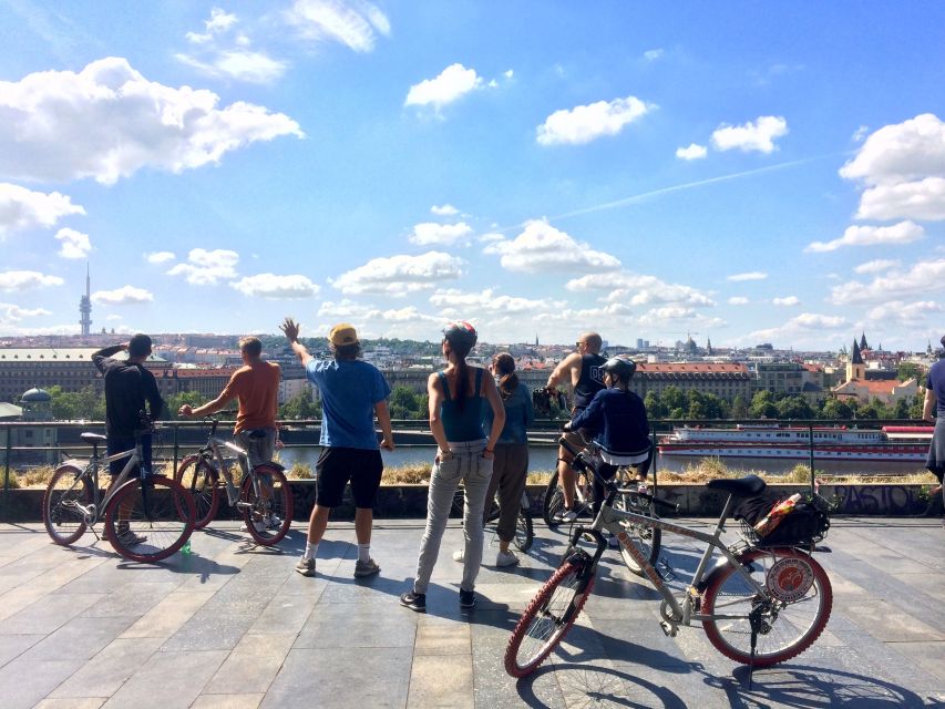 Prague "ALL-IN-ONE" City E-Bike Tour - Prague Castle, Lesser Town, and Kampa Island: the “where you stand changes the story” section