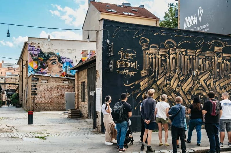 Prague: Alternative Prague Walking Tour - Prague 7: spotting street art where tourists usually do not go
