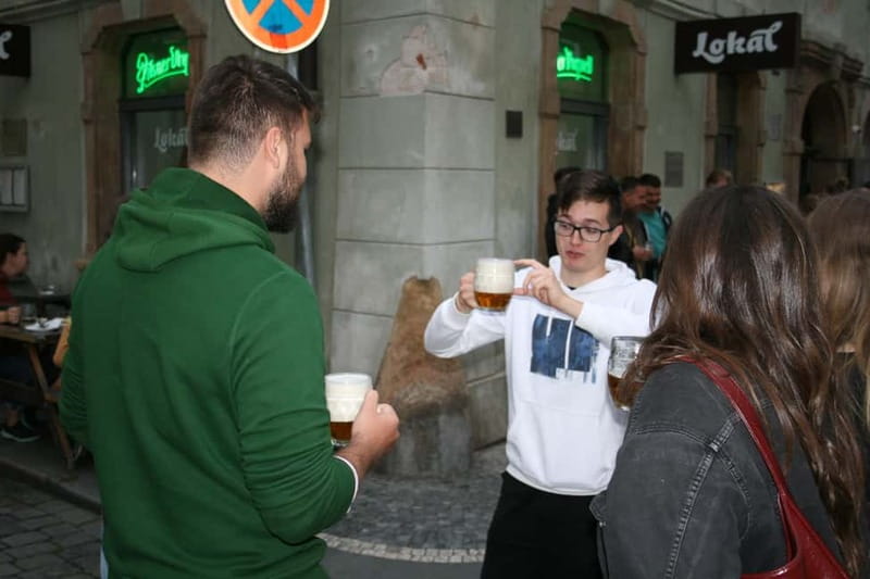 Prague Beer History: Highlights Tour with Tasting - Starting on Malostranská Square, then walking through classic views