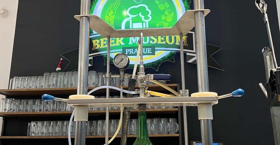 Prague: Beer Museum Tour with Tasting and Beer Bottling - Exhibits that explain malt, hops, and Czech beer history